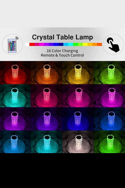 Crystal Table Lamp